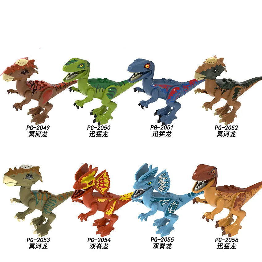 Building Blocks Collection Black World Dinosaurs Dilophosaurus Velociraptor Figures Model Toys Birthday Gift For Children PG8240
Building Blocks Collection Black World Dinosaurs Dilophosaurus Velociraptor Figures Model Toys Birthday Gift For Children PG8240
