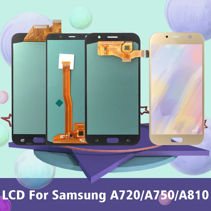 LCD Screen For Samsung Galaxy A810 A720 A750 Display Touch Screen Digitizer Replacement Parts OLED
LCD Screen For Samsung Galaxy A810 A720 A750 Display Touch Screen Digitizer Replacement Parts OLED