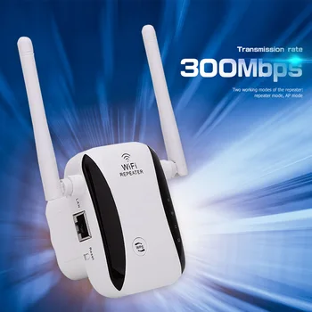 WiFi Booster 2.4GHz Wireless Signal Repeater AP 300Mbps Wi-Fi Range Extender for Household Computer Accessories
WiFi Booster 2.4GHz Wireless Signal Repeater AP 300Mbps Wi-Fi Range Extender for Household Computer Accessories