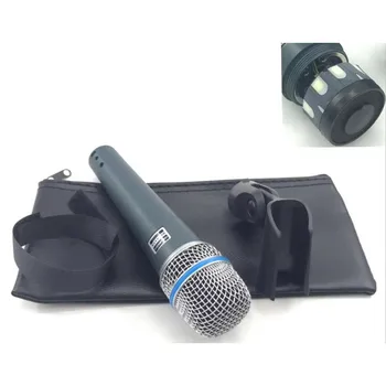 

2 pcs/lots Top Quality Version BETA57 Professional BETA57A Supercardioid Handheld Dynamic Wired Microphone Beta 57A 57 A Mic