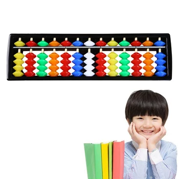 Plastic Abacus Math Toys Educational Beads Calculating Tool 13 Rods with Colorful Beads Great Educational Tool for Kids
Plastic Abacus Math Toys Educational Beads Calculating Tool 13 Rods with Colorful Beads Great Educational Tool for Kids