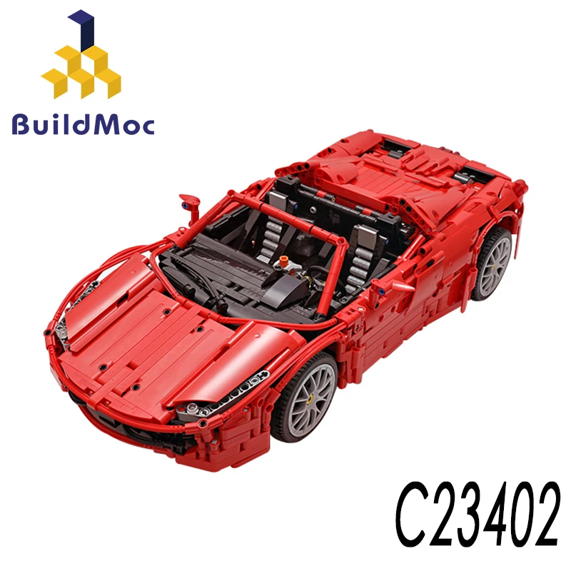 BuildMoc An MOC Audi R8 V10 Ferrarii 458 Building Blocks Toy Kit DIY Educational Children Birthday Gift
BuildMoc An MOC Audi R8 V10 Ferrarii 458 Building Blocks Toy Kit DIY Educational Children Birthday Gift