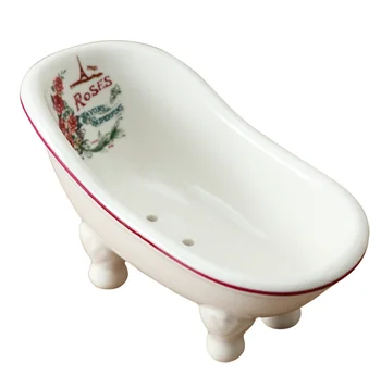 Creative European Style Hotel Bathroom Ceramic Soap Dish Box Holder High Quality Bath Shower Soap Box Dish Home DecorationLFB588
Creative European Style Hotel Bathroom Ceramic Soap Dish Box Holder High Quality Bath Shower Soap Box Dish Home DecorationLFB588