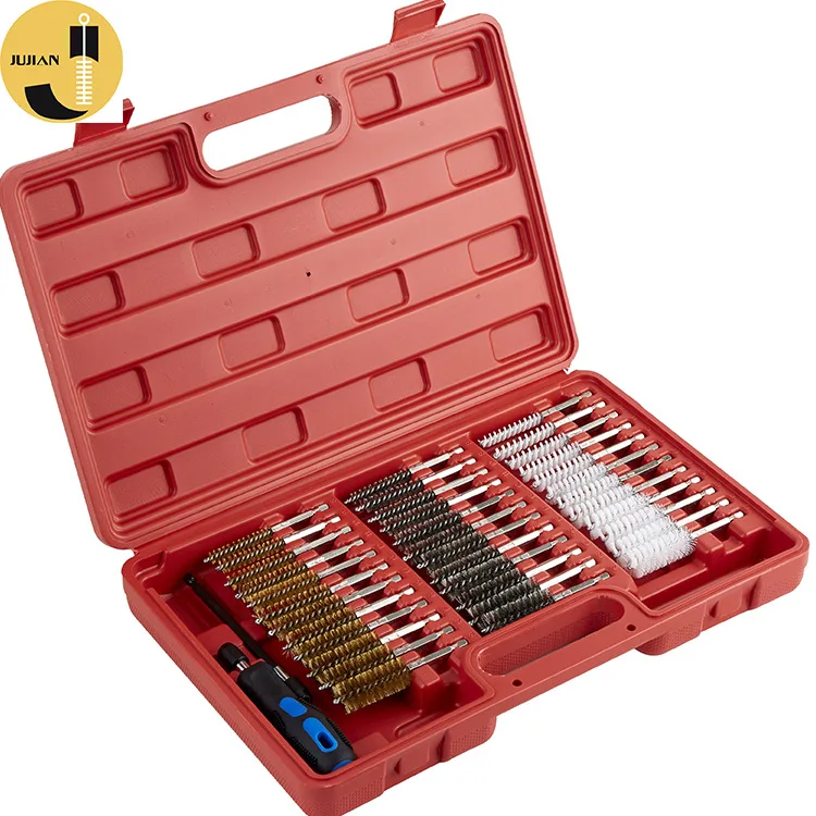 38 Pieces Plastic Set Stainless Steel Wire Pipe Brush Nylon Copper Wire Six Angle Rod Tool Cleaning qiang shua Set
38 Pieces Plastic Set Stainless Steel Wire Pipe Brush Nylon Copper Wire Six Angle Rod Tool Cleaning qiang shua Set