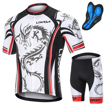 Lixada 2020 Cycling Jersey set Men's Quick Dry Bike Shirt Mountain Bike Cycling Clothing set MTB Bicycle Sportswear Suit bibSet
Lixada 2020 Cycling Jersey set Men's Quick Dry Bike Shirt Mountain Bike Cycling Clothing set MTB Bicycle Sportswear Suit bibSet