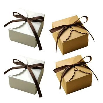 10Pcs Vintage Retro Kraft Paper Box, Diy Wedding Favor Gift Box, Small Single Cake Box Packaging with Ribbon
10Pcs Vintage Retro Kraft Paper Box, Diy Wedding Favor Gift Box, Small Single Cake Box Packaging with Ribbon