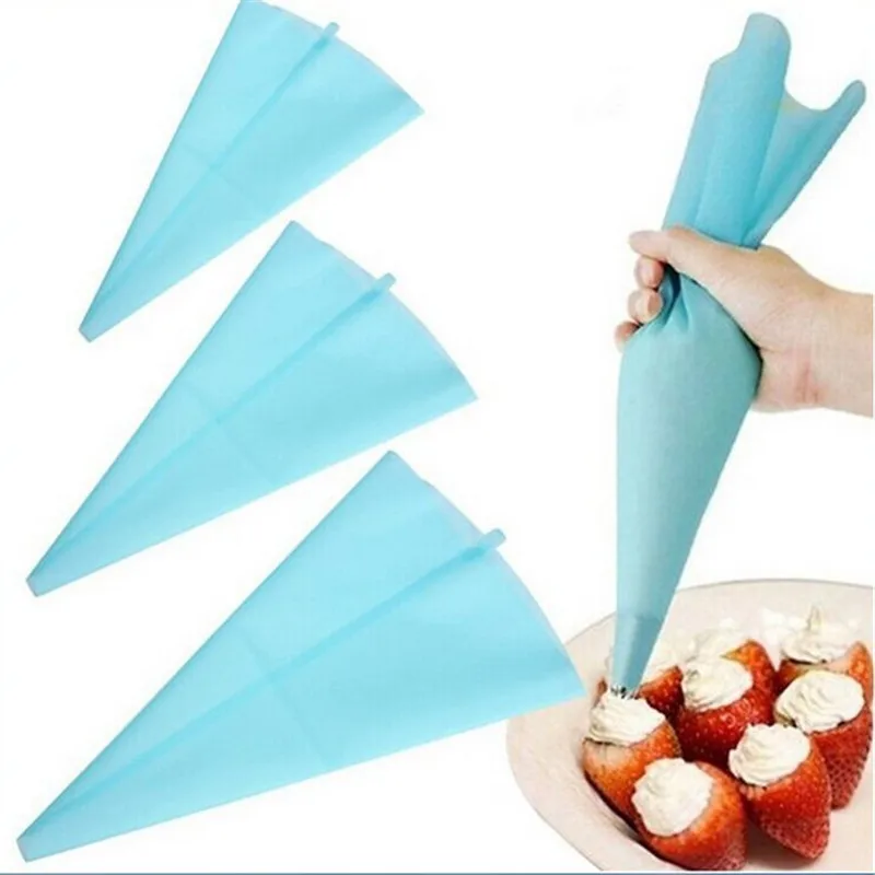 Fashion Recyclable Eco-friendly Silicone Icing Piping Cream Pastry Bag Nozzle Set Cake Decorating Baking Tools Silk Flower Tool
Fashion Recyclable Eco-friendly Silicone Icing Piping Cream Pastry Bag Nozzle Set Cake Decorating Baking Tools Silk Flower Tool