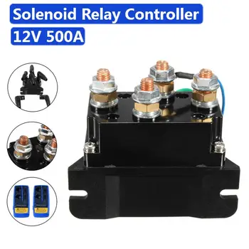 Universal 12V 500A Winch Remote Contactor Winch Control Solenoid Relay Twin Wireless Remote Recovery Solenoid Relay Controller
Universal 12V 500A Winch Remote Contactor Winch Control Solenoid Relay Twin Wireless Remote Recovery Solenoid Relay Controller