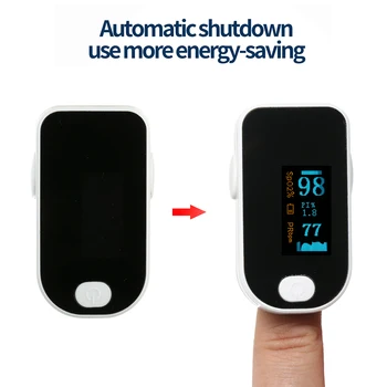 Digital Fingertip Pulse Oximeter OLED Display Blood Oxygen Sensor Saturation SpO2 Monitor Pulse Rate Measurement Meter for Home
Digital Fingertip Pulse Oximeter OLED Display Blood Oxygen Sensor Saturation SpO2 Monitor Pulse Rate Measurement Meter for Home