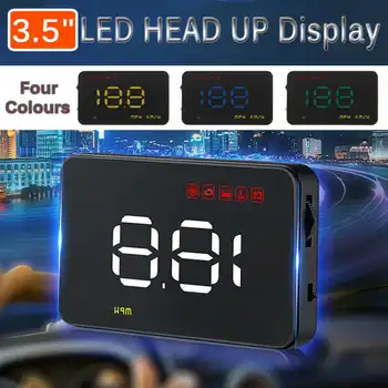 3.5" HUD Head-Up Display Car-styling Hud Display Overspeed Warning Windshield Projector Alarm System Universal Auto
3.5" HUD Head-Up Display Car-styling Hud Display Overspeed Warning Windshield Projector Alarm System Universal Auto