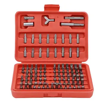 100pcs Screwdriver Bit Sets Security Bit Set Chrome Vanadium Steel Assortment Set Square Screw Bits Power Tools
100pcs Screwdriver Bit Sets Security Bit Set Chrome Vanadium Steel Assortment Set Square Screw Bits Power Tools