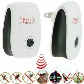 2020 Hot Ultrasonic Pest Repeller Control Electronic Repellent Mice Rat Reject White US EU Plug Ultrasonic Pest Repeller
2020 Hot Ultrasonic Pest Repeller Control Electronic Repellent Mice Rat Reject White US EU Plug Ultrasonic Pest Repeller