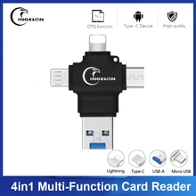 

Ingelon SD Card Reader Micro Card Adapter USB 3.0 Micro To Cardreader OTG Adaptador for Lightning Type Adapter Usb Card Reader