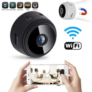 A9 1080P Mini Wifi Camera Home Security P2P Cameras Sensor Night Vision Wireless Video Surveillance Remote Monitor Phone App
A9 1080P Mini Wifi Camera Home Security P2P Cameras Sensor Night Vision Wireless Video Surveillance Remote Monitor Phone App