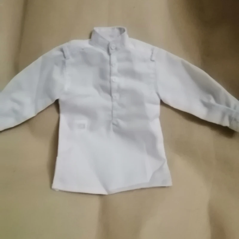 IN STOCK 1/6 Male White Shirt Long-sleeved Button Top For 12-Inch Figure Doll Body
IN STOCK 1/6 Male White Shirt Long-sleeved Button Top For 12-Inch Figure Doll Body