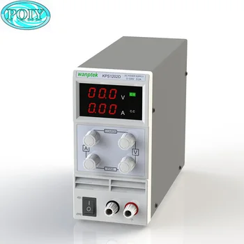 KPS1202D Adjustable High Precision Double LED Display Switch DC Power Supply Protection Function 120V 2A 110V/220V
KPS1202D Adjustable High Precision Double LED Display Switch DC Power Supply Protection Function 120V 2A 110V/220V