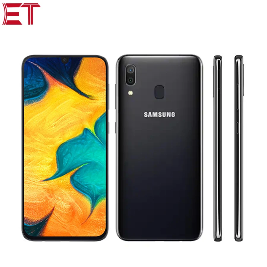 Новый Samsung Galaxy A30 A305F DS 4G LTE 4 Гб RAM 64 ГБ ROM мобильный телефон 6 "Восьмиядерный Android 9 0