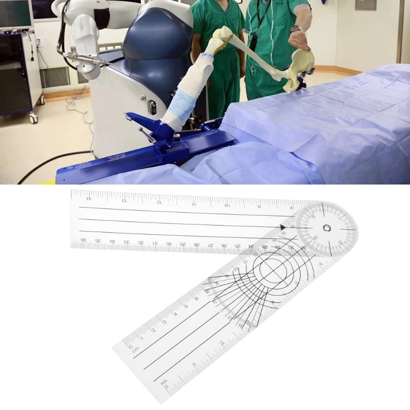 Userful Multi-Ruler 360 Degree Goniometer Angle Medical Spinal Ruler CM/INCH 19QB
Userful Multi-Ruler 360 Degree Goniometer Angle Medical Spinal Ruler CM/INCH 19QB