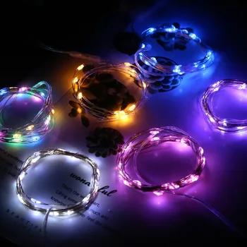Fairy light string battery powered waterproof 2 meters 5meters 100 LED string 33FT silver line firefly holiday light strip
Fairy light string battery powered waterproof 2 meters 5meters 100 LED string 33FT silver line firefly holiday light strip