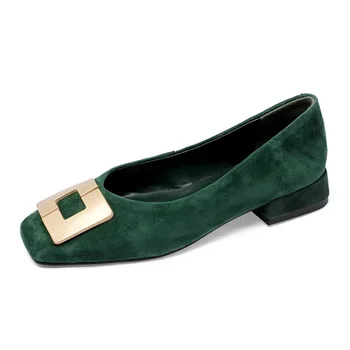 LOVEXSS Women Pumps Kid Suede Square Elegant Single Shoes Real Leather Buckle Sexy Square Head Professional Casual Shoes New
LOVEXSS Women Pumps Kid Suede Square Elegant Single Shoes Real Leather Buckle Sexy Square Head Professional Casual Shoes New