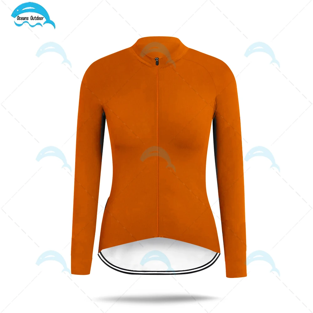 Lady Cycling Jersey Team Uniform Training Long Sleeve Bicycle Clothes Spring Autumn Ride Sports Clothes Breathable Quick Dry
Lady Cycling Jersey Team Uniform Training Long Sleeve Bicycle Clothes Spring Autumn Ride Sports Clothes Breathable Quick Dry
