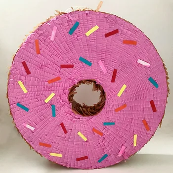 Pink Donuts Pinata Round Shape Party Beating Props Kids Birthday Party Wedding Events Game Decorations with Fillings
Pink Donuts Pinata Round Shape Party Beating Props Kids Birthday Party Wedding Events Game Decorations with Fillings