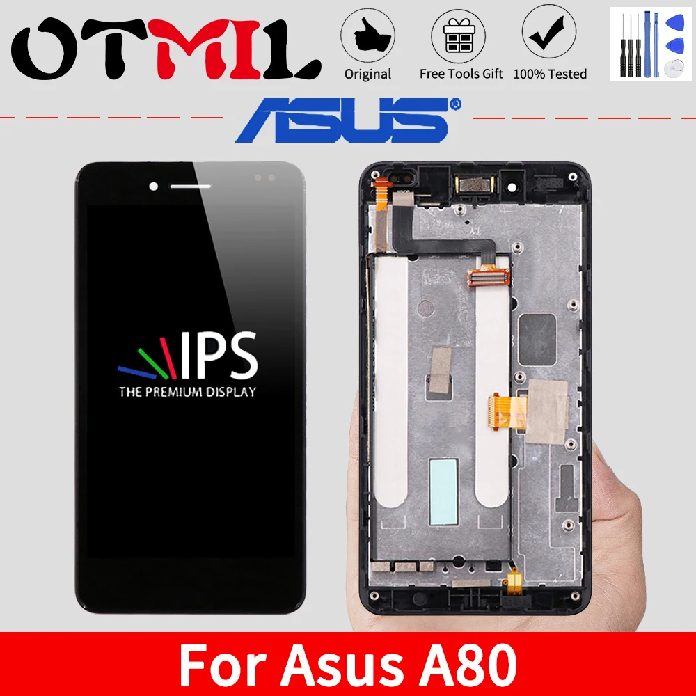 5.0" OTMIL AAA Quality LCD For ASUS Padfone 3 Infinity A80 LCD Panel Touch Screen with Frame Digitizer Assembly For Padfone3 A80
5.0" OTMIL AAA Quality LCD For ASUS Padfone 3 Infinity A80 LCD Panel Touch Screen with Frame Digitizer Assembly For Padfone3 A80