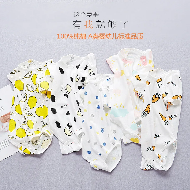 0 Triangular Summer Season-Short Sleeve 3 Baby Romper 6 Onesie Clothes Pure Cotton Newborns Thin 9 Casual Cotton 10
0 Triangular Summer Season-Short Sleeve 3 Baby Romper 6 Onesie Clothes Pure Cotton Newborns Thin 9 Casual Cotton 10