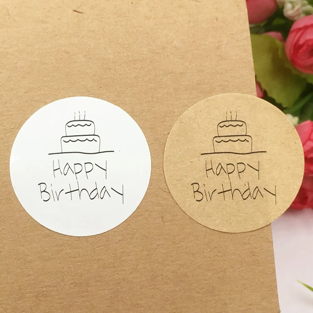 300Pcs 3.5cm Happy Birthday Sealing Stickers Cute Birthday Cake Gift Box Label Hand Made Gift Kid's Birthday Party Decor Sticker
300Pcs 3.5cm Happy Birthday Sealing Stickers Cute Birthday Cake Gift Box Label Hand Made Gift Kid's Birthday Party Decor Sticker