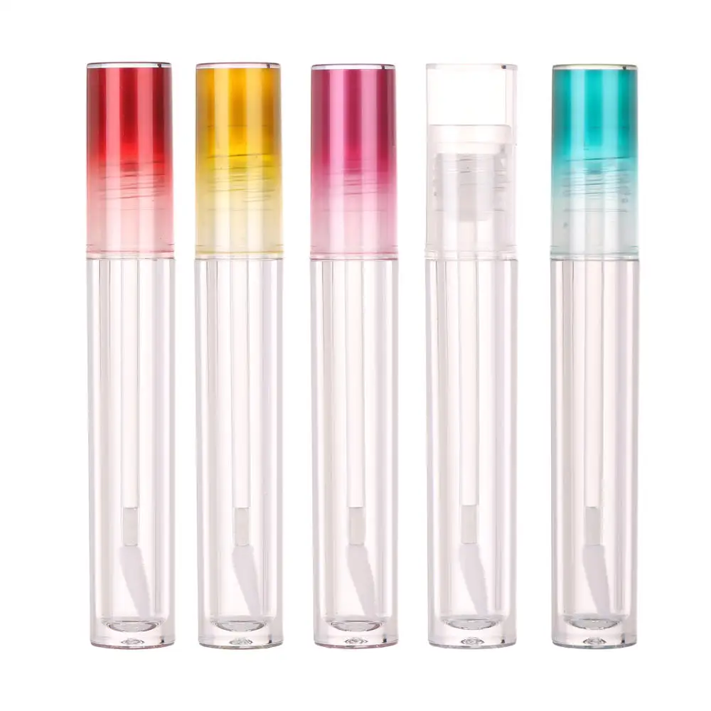 Empty Lip Gloss Bottles Lip Glaze Container DIY Cosmetic Samples Refillable Tube With Gradient Color Lid Make Up Tools 5ml
Empty Lip Gloss Bottles Lip Glaze Container DIY Cosmetic Samples Refillable Tube With Gradient Color Lid Make Up Tools 5ml