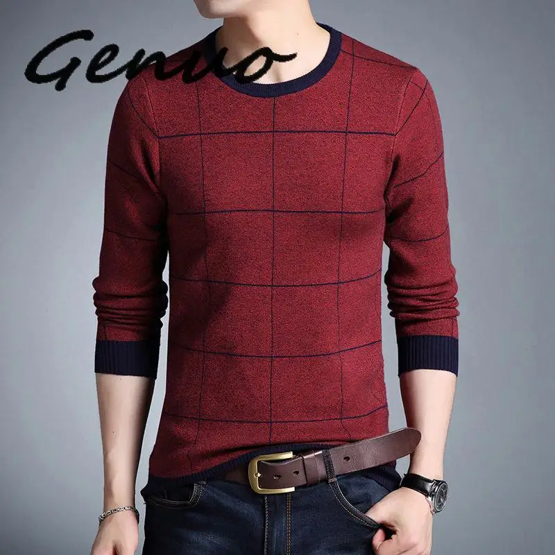 Genuo Повседневное Для мужчин's свитер с О-образным вырезом Полосатый Slim Fit Knittwear 2020 осень Для мужчин Свитера Пуловеры Пуловер Для мужчин тянуть Homme M-3XL
Genuo Повседневное Для мужчин's свитер с О-образным вырезом Полосатый Slim Fit Knittwear 2020 осень Для мужчин Свитера Пуловеры Пуловер Для мужчин тянуть Homme M-3XL