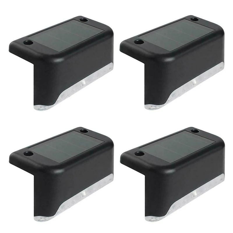 4Pcs Solar Powered LED Deck Lights Outdoor Path Garden Stairs Step Fence Lamp 
4Pcs Solar Powered LED Deck Lights Outdoor Path Garden Stairs Step Fence Lamp