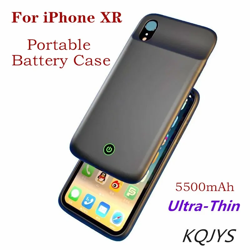 KQJYS 5500mAh Portable Power Bank Battery Charger Cases For iPhone XR Battery Case External Battery Charging Cover Power Case
KQJYS 5500mAh Portable Power Bank Battery Charger Cases For iPhone XR Battery Case External Battery Charging Cover Power Case