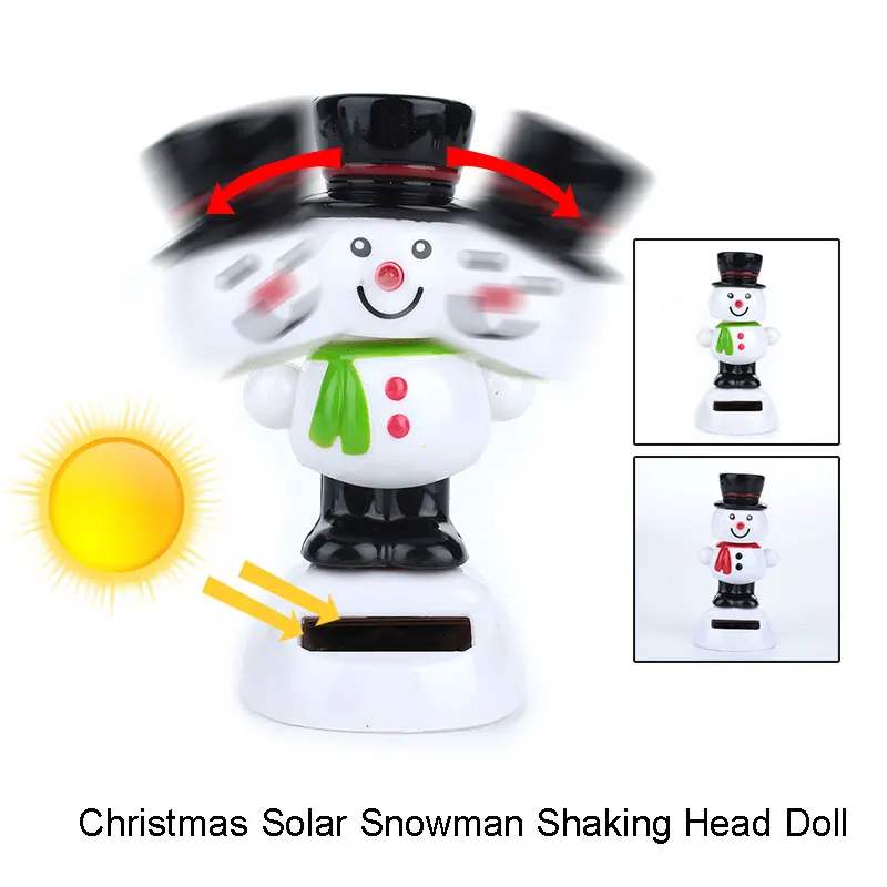 Solar Powered Snowman Dancing Doll Toy Home Decor Car Ornament Toy Gift Convenient Solar Energy Funny Shake Head Snowman
Solar Powered Snowman Dancing Doll Toy Home Decor Car Ornament Toy Gift Convenient Solar Energy Funny Shake Head Snowman