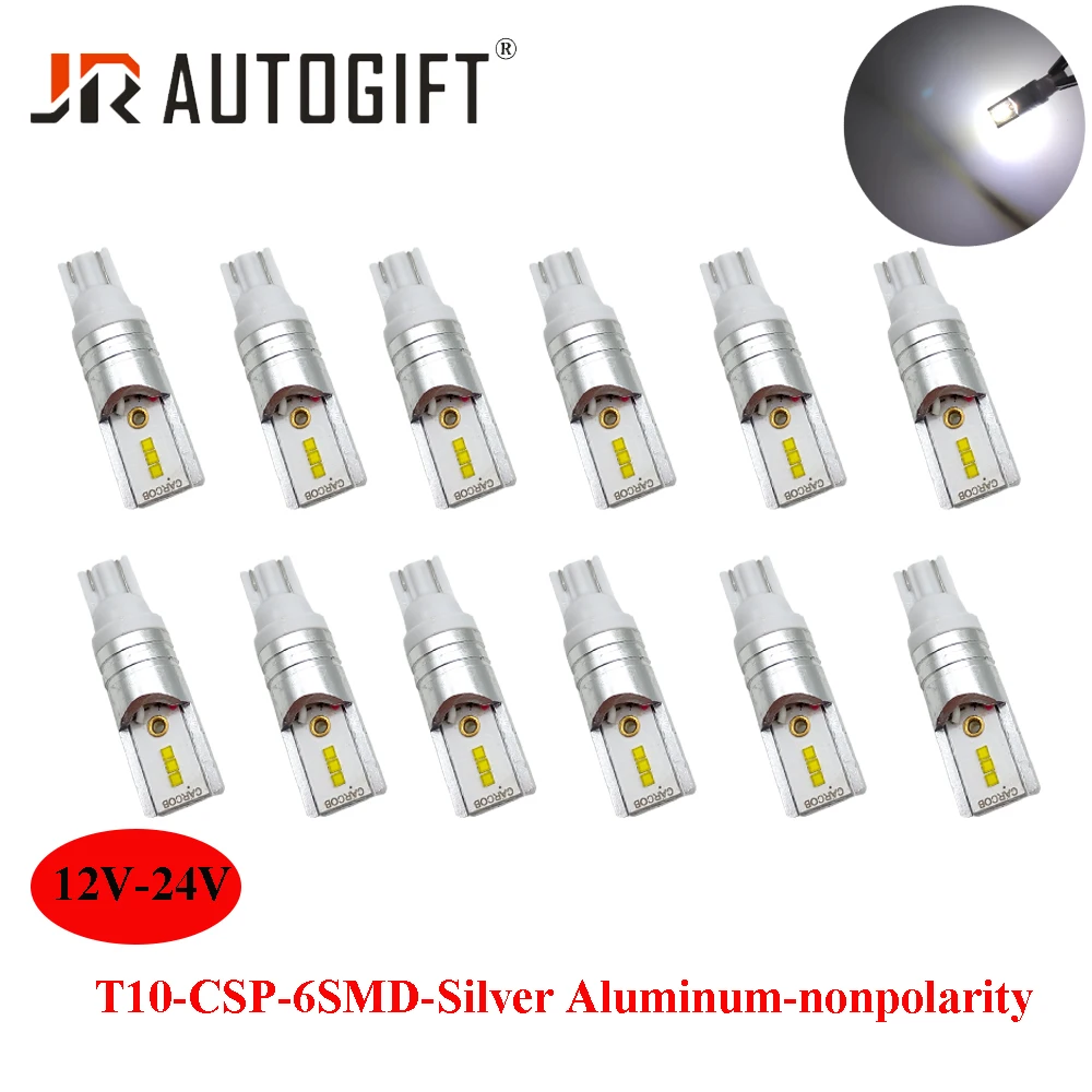20 шт., Автомобильные светодиодные лампы высокой яркости 194 168 T10 W5W 6SMD CSP, 12-24 В
20 шт., Автомобильные светодиодные лампы высокой яркости 194 168 T10 W5W 6SMD CSP, 12-24 В