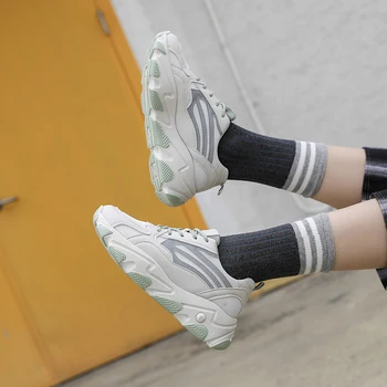 2020 Spring New Retro Korean Harajuku Style Color Matching Mesh Breathable Casual Hidden Wedge White Womens Old Shoes Sneakers 
2020 Spring New Retro Korean Harajuku Style Color Matching Mesh Breathable Casual Hidden Wedge White Womens Old Shoes Sneakers