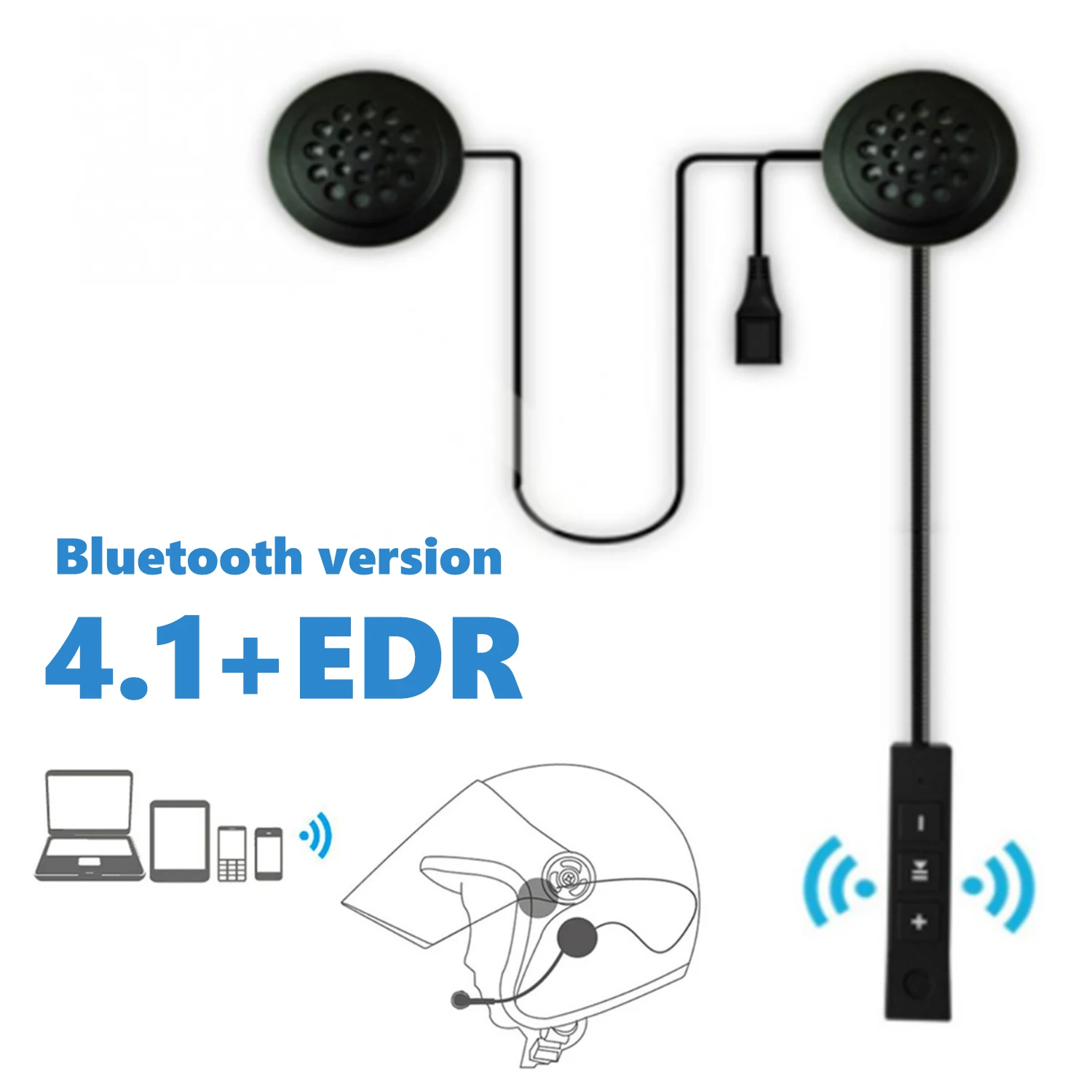 2019 New Bluetooth Anti-interference For Motorcycle Helmet Riding Hands Free Headphone 4.1+EDR
2019 New Bluetooth Anti-interference For Motorcycle Helmet Riding Hands Free Headphone 4.1+EDR