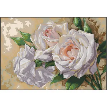 Three roses patterns Counted Cross Stitch 11CT 14CT 18CT DIY Chinese Cross Stitch Kits Embroidery Needlework Sets
Three roses patterns Counted Cross Stitch 11CT 14CT 18CT DIY Chinese Cross Stitch Kits Embroidery Needlework Sets