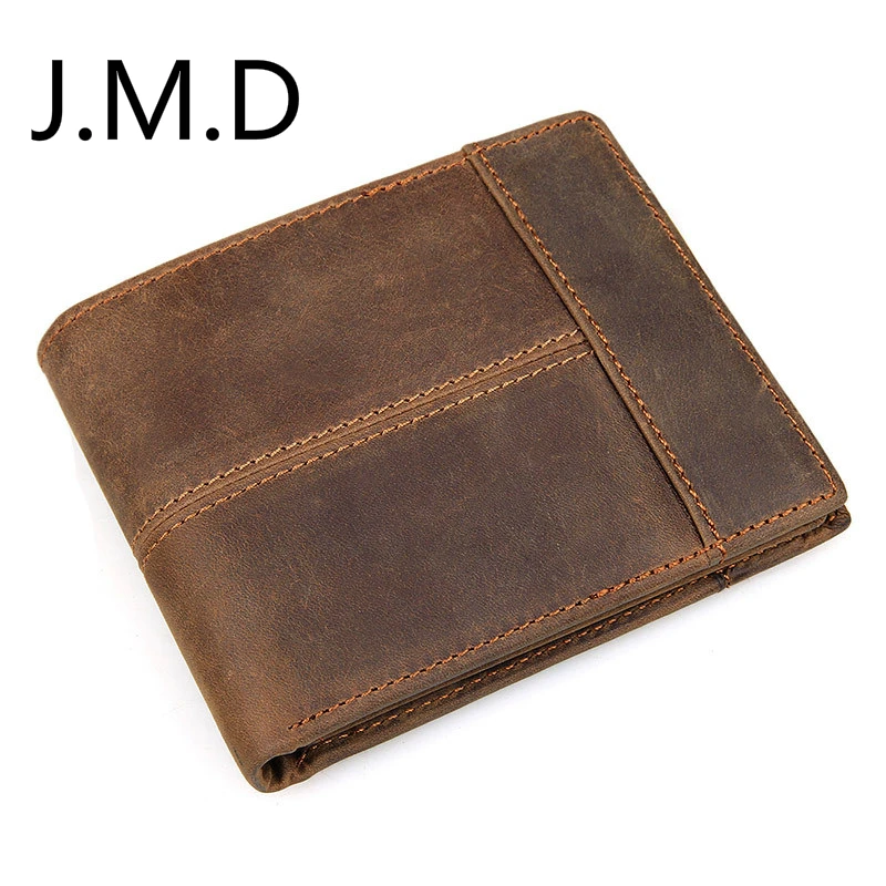 J.M.D New Short Leather Wallet Retro First Layer Leather Wallet Stitching Design
J.M.D New Short Leather Wallet Retro First Layer Leather Wallet Stitching Design