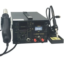 SAIKE 909D Three-in-one Multi-function Soldering Station 2A Hot Air Desoldering Station 15V Smd Rework Station
SAIKE 909D Three-in-one Multi-function Soldering Station 2A Hot Air Desoldering Station 15V Smd Rework Station