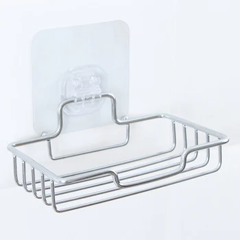 1pc Stainless Steel Soap Holder Soap Sponge Suction Holder Storage Basket Soap Rack Container Organizers for Bathrorm Kitchen
1pc Stainless Steel Soap Holder Soap Sponge Suction Holder Storage Basket Soap Rack Container Organizers for Bathrorm Kitchen