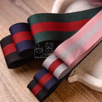 100yards 25mm 40mm stripes ribbon for garment apparel shoe hat fashion accessories gift packing package bow craft supplies
100yards 25mm 40mm stripes ribbon for garment apparel shoe hat fashion accessories gift packing package bow craft supplies