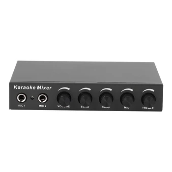 Portable Audio Karaoke Mixer Microphone Tone Board Reverberation Module 20Hz-20KHz With a microphone 6.5mm jack
Portable Audio Karaoke Mixer Microphone Tone Board Reverberation Module 20Hz-20KHz With a microphone 6.5mm jack