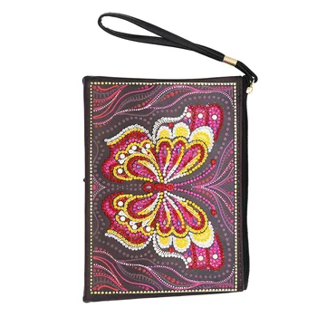 DIY Rhinestone With Strap Decorating Holder Mandala Shaped Arts Crafts Card Storage Travel Zipper Wallet Ethnic Coin Purse
DIY Rhinestone With Strap Decorating Holder Mandala Shaped Arts Crafts Card Storage Travel Zipper Wallet Ethnic Coin Purse