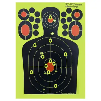 10PACK Realistic 9.5x12.5 inches Targets for Shooting paster sticker paper,roll packaged not folded
10PACK Realistic 9.5x12.5 inches Targets for Shooting paster sticker paper,roll packaged not folded