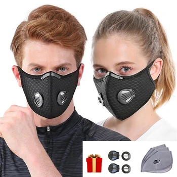 Sport Face Mask Outdoor Cycling Washable Black Masks with 3 Pcs PM2.5 Activated Carbon Filter Running Training Road Bike Mask
Sport Face Mask Outdoor Cycling Washable Black Masks with 3 Pcs PM2.5 Activated Carbon Filter Running Training Road Bike Mask
