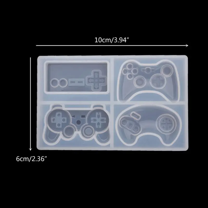 4-Styles Game Consoles Handle Pendant Silicone Resin Mold Jewelry Making Tools B95F 
4-Styles Game Consoles Handle Pendant Silicone Resin Mold Jewelry Making Tools B95F