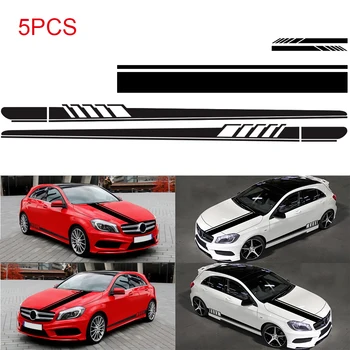 5pcs Universal Racing Body Side Stripe Hood Sticker For All Car Vinyl Bumper Decals
5pcs Universal Racing Body Side Stripe Hood Sticker For All Car Vinyl Bumper Decals