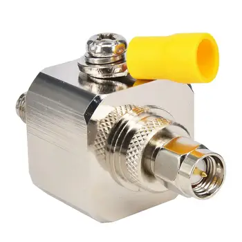 SMA Male to Female Lightning Aresstor Surge Protector for Signal Booster GSM 3G 4G LTE Wireless LAN WiFi Antenna 50 Ohm 0-3G 
SMA Male to Female Lightning Aresstor Surge Protector for Signal Booster GSM 3G 4G LTE Wireless LAN WiFi Antenna 50 Ohm 0-3G