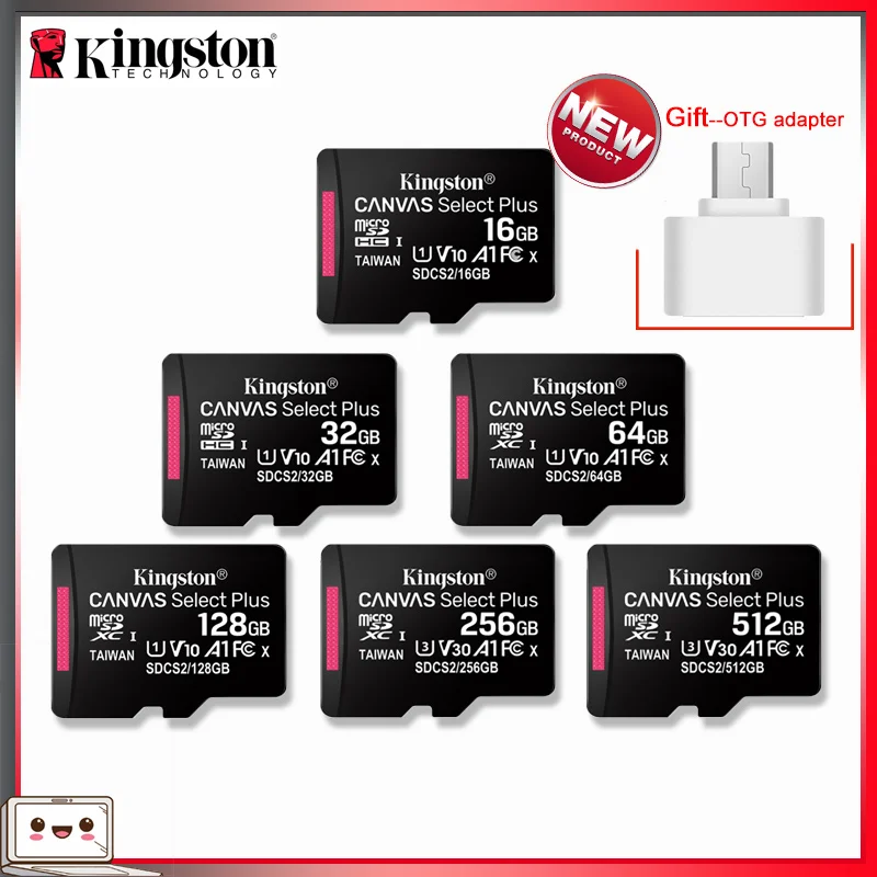 100% Оригинальный Kingston micro sd 128 Гб 64 карта памяти 16 cartao de memoria sdhc 32 класс 10 карт с